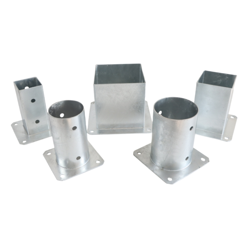 Rustproof Metal Ground Sleeve for Fence and Pergola Timber Posts