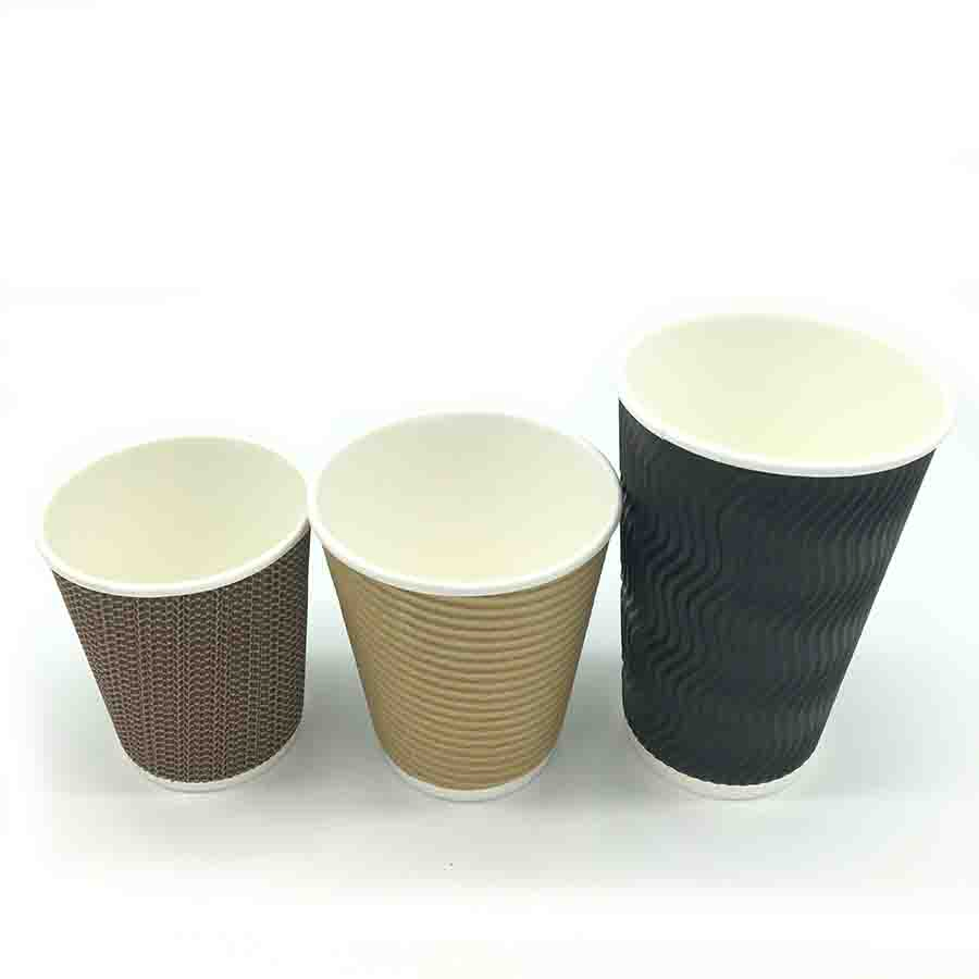 Бумажные стаканчики для кофе 8oz, 12oz, 16oz