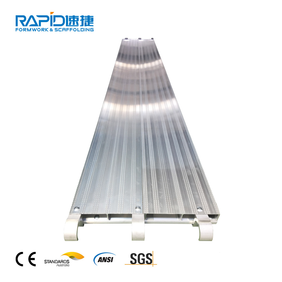 Good Loading Capacity Aluminum Platform Plank for Scaffolding Shoring Props