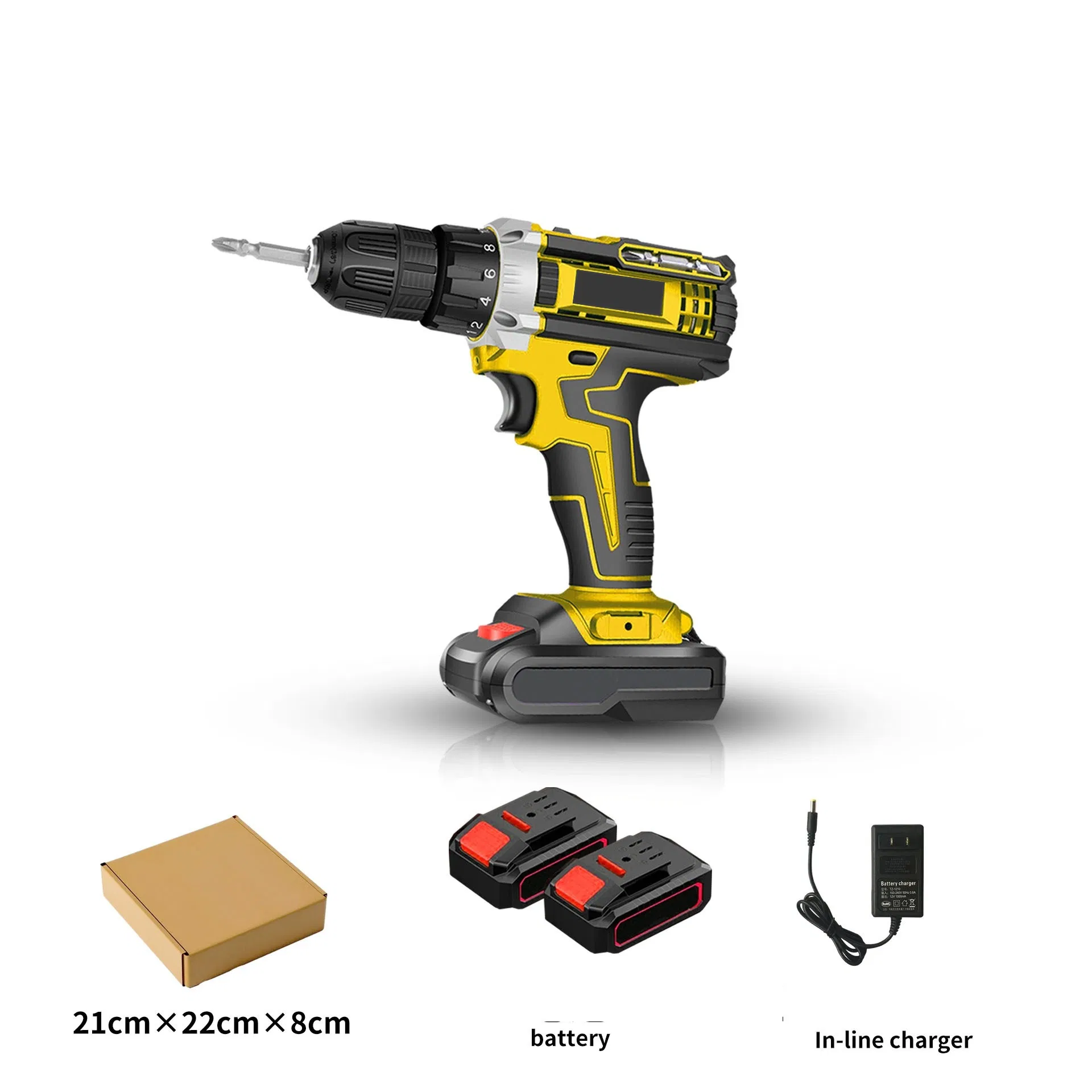 400W 20V Cordless Impact Drill Power Tool Set Factory Direct Sales Electrical Tools Set Power Tools Set Cordless Drill
