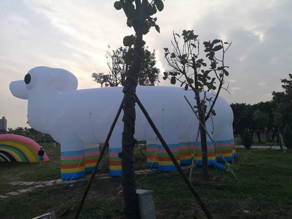 Outdoor Special Shape Lighting Inflatable with LED Light for Advertising Event