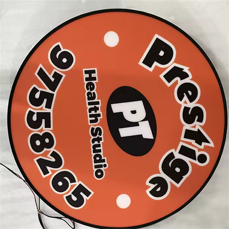 Custom China Printing Popular 3D Logo LED Acrylic Forming Advertising Light Box