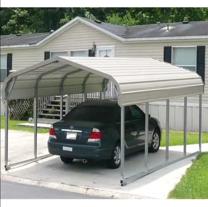 Folding Foldable Portable Steel Metal Frame Carport for Car Parking