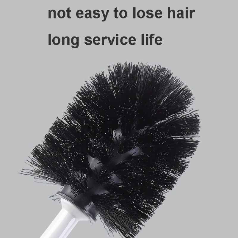 Держатель для ершика с щеткой, настенный, пластиковый