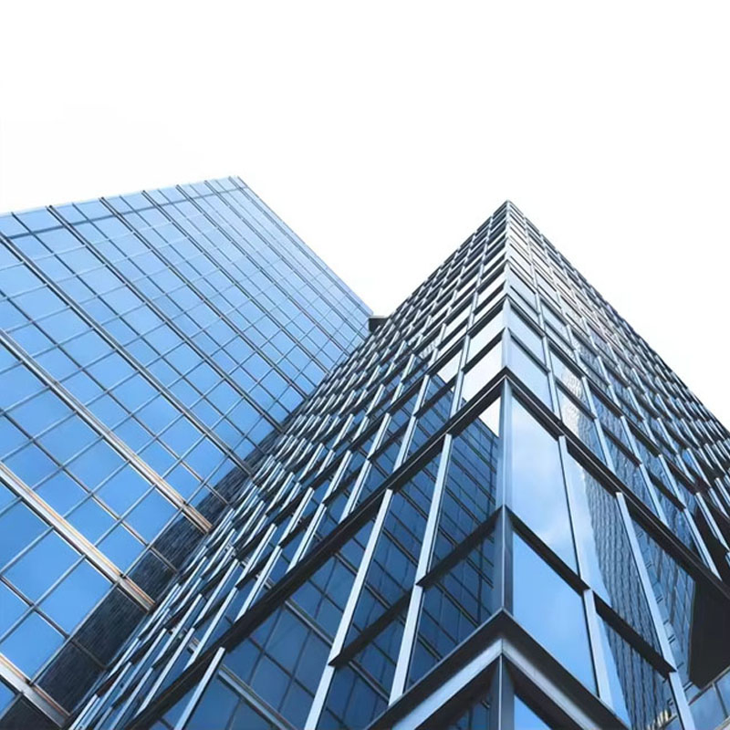 Energy Efficient Thmeral Break Aluminum Glass Curtain Wall for Modern Buildings