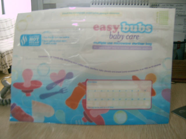 Microwave Sterilization Bag for Mothercare