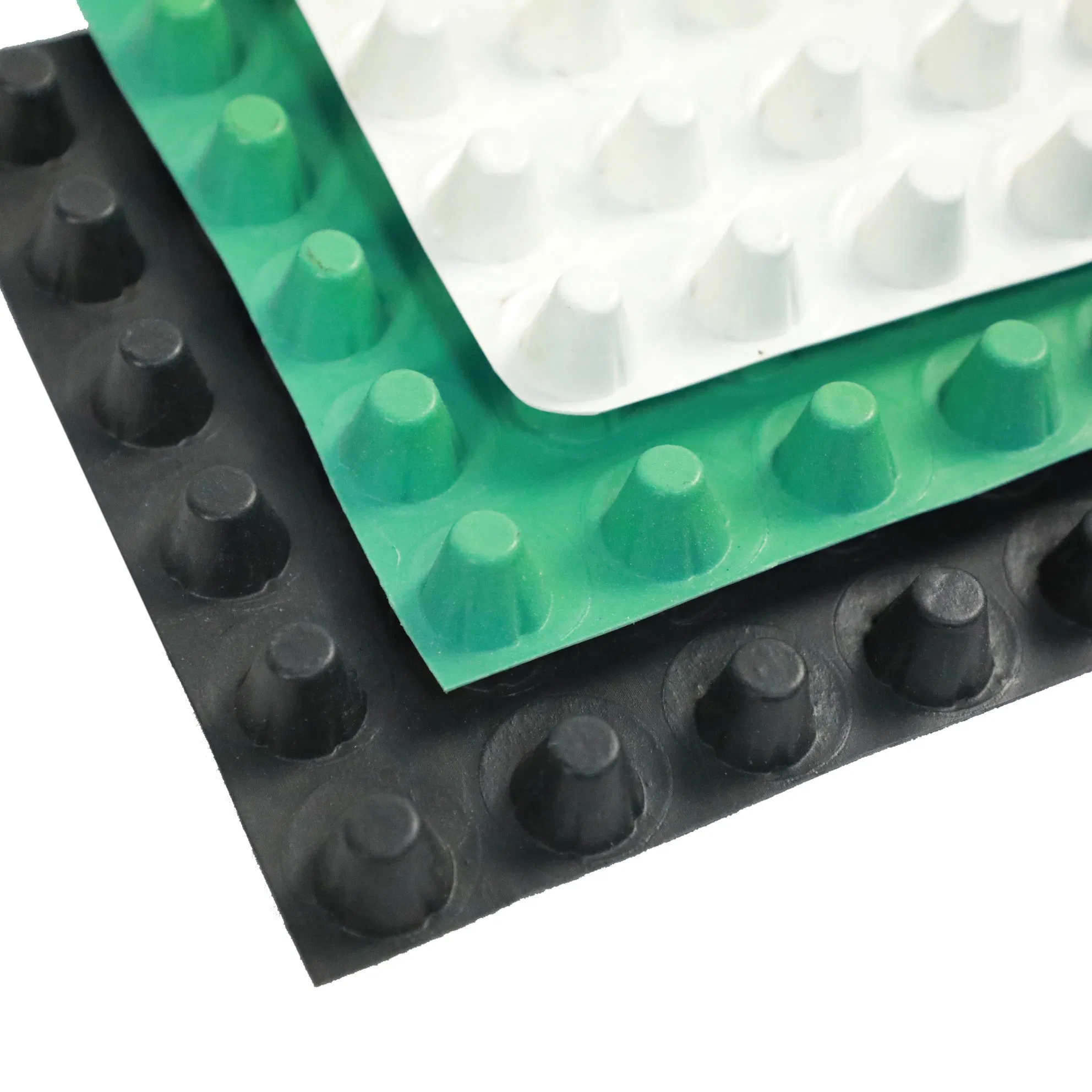 10mm Dimple Plastic HDPE Drainage Sheet Board for Roof Garden