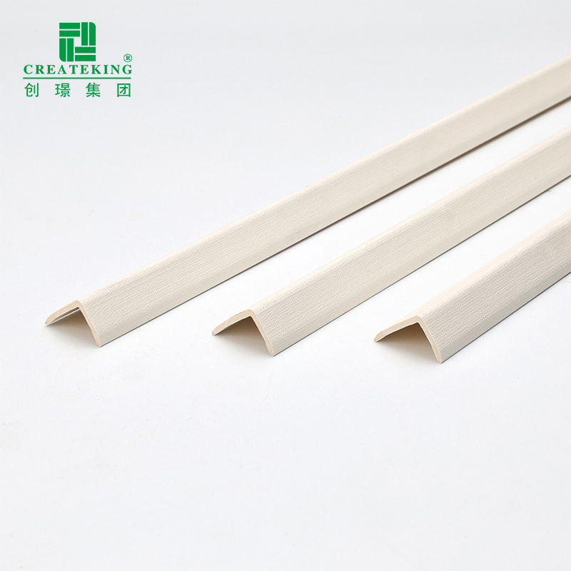 China Manufacturer OEM Luxury 13*18mm Leather Texture Solid Wood Flooring Edge Strips