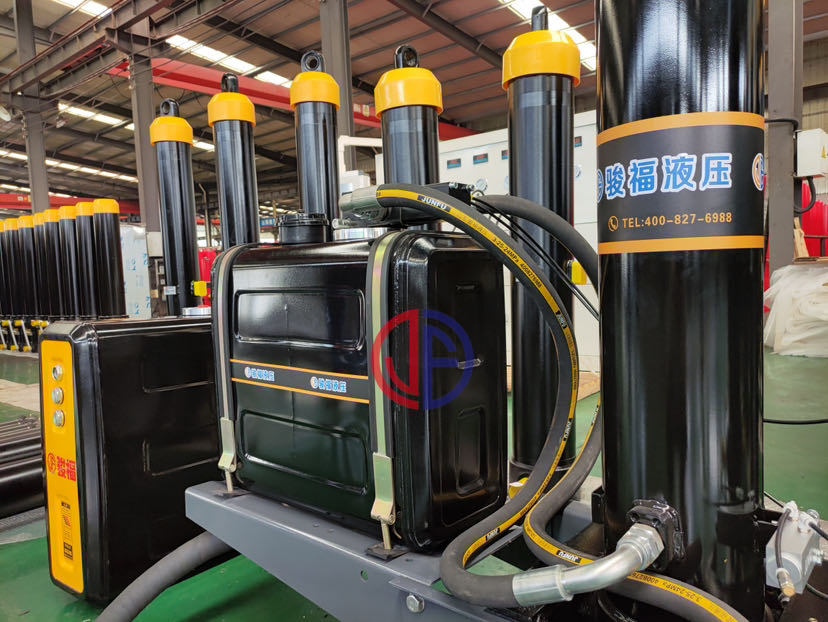 Телескопический гидроцилиндр Hyva Fee для самосвала