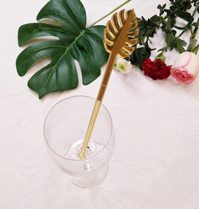 Metal Drink Swizzle Stirrers Rod Laser Cut Stirrers for Du Nord 52 Eighty Haskell's Orloff Overload