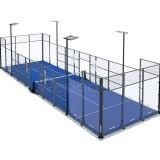 Paddle Field Full Panoramic Padel Court Paddle Tennis Court Artificial Grass Sports Flooring