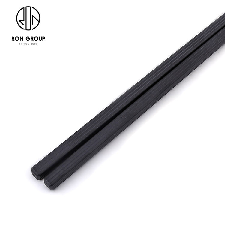 Hot Sale Hotel Restaurant Customized High Quality Black Chopsticks for Commercial Use