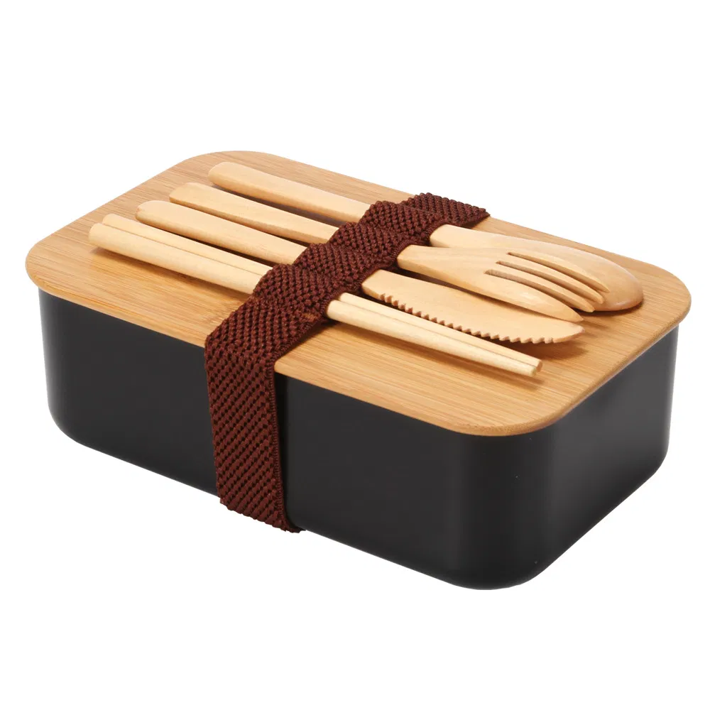 Wholesale Eco Bamboo Fiber Food Container Bamboo Fiber Bento Lunch Box