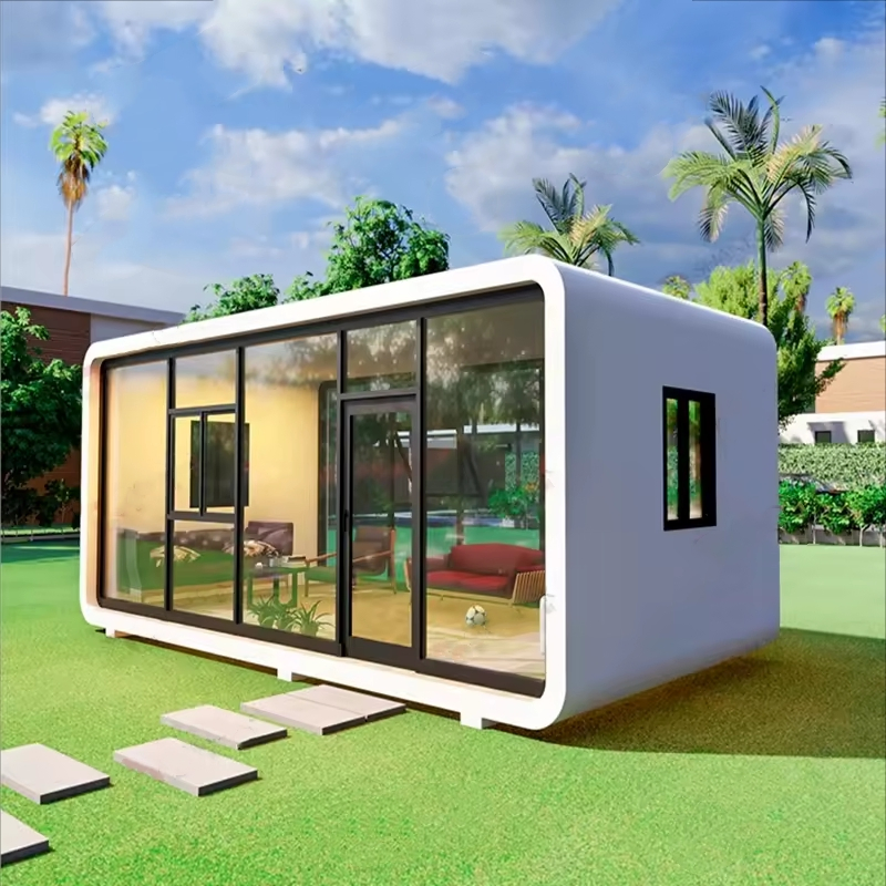 2024 New Style Movable Prefab Apple Cabin Container House Moveable House