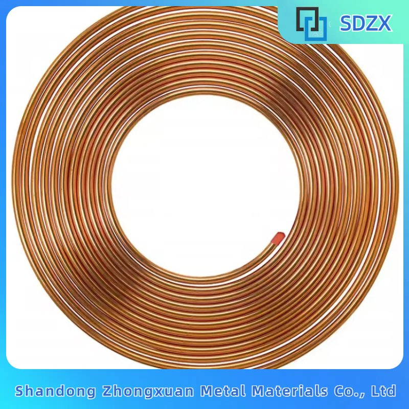 Factory Wholesale C11600 Copper Coil Tube for Auto Parts
