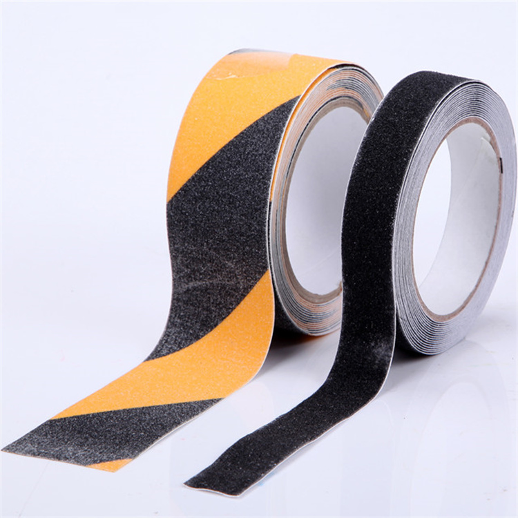 Black and Yellow Safety Anti-Slip Tape for Home and Outdoors