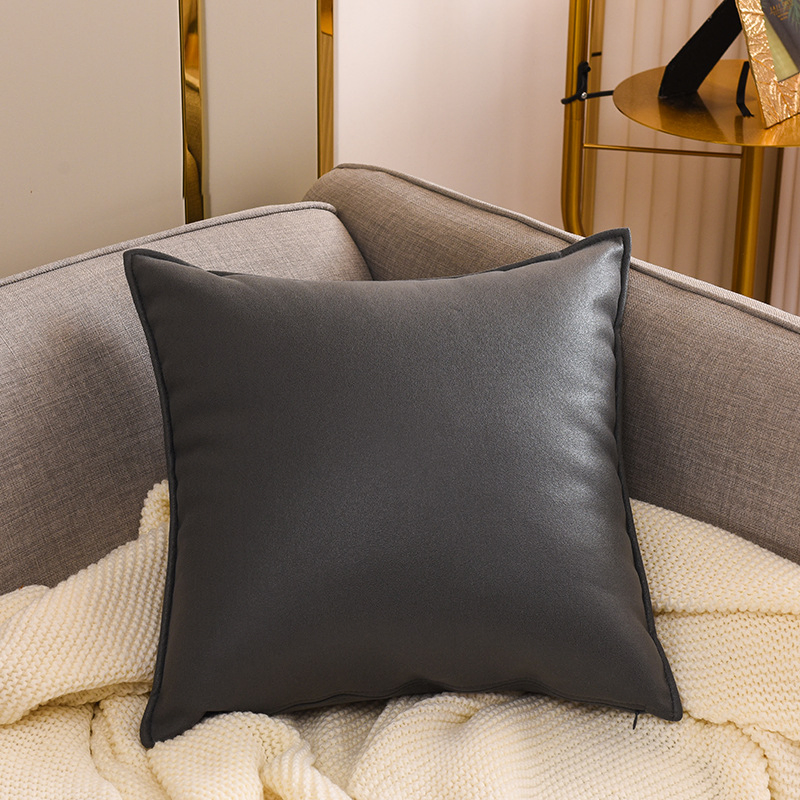 Colorful Plain Waterproof Outdoor Decor Cushion Covers Pillowcase