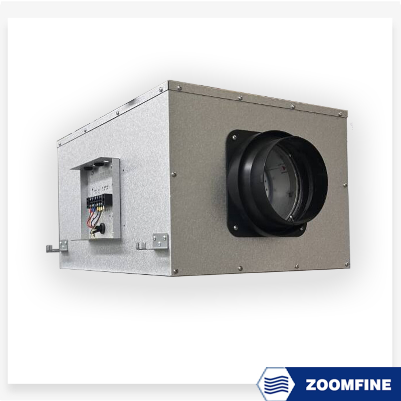 One-Way Flow Purification Unit Clean Air Fan Whole-House Silent Duct Indoor Exhaust Hot Pot Restaurant Fresh Air System Ventilator