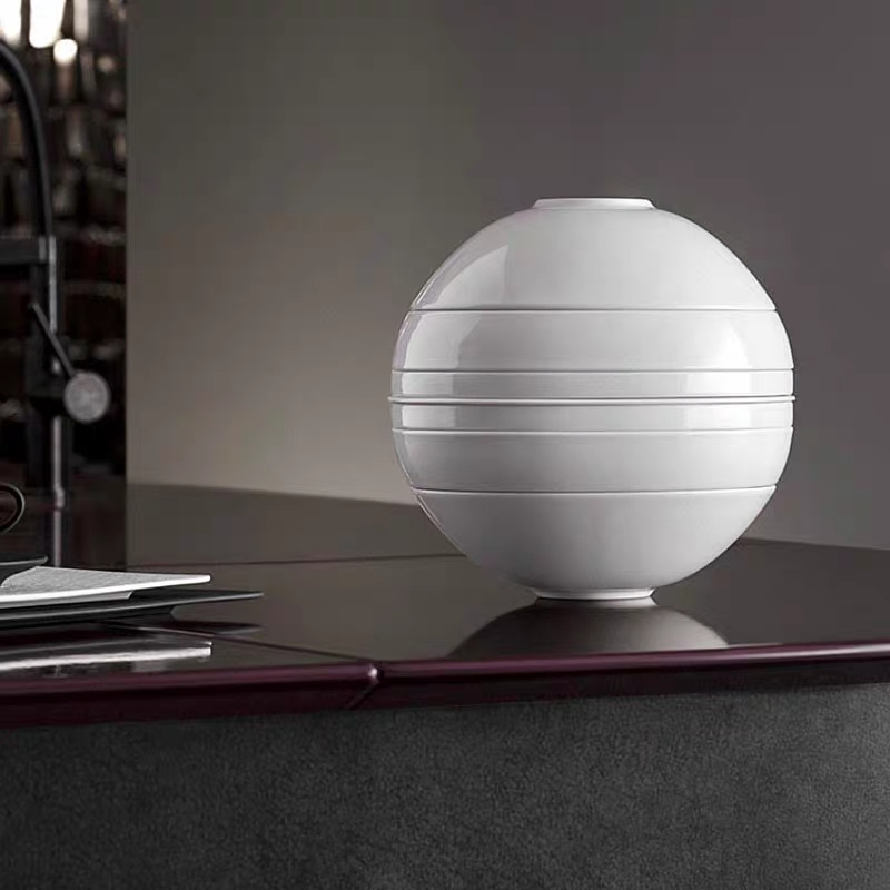 Artistic Sphere Ceramic Dinnerware Set for Stylish Dining