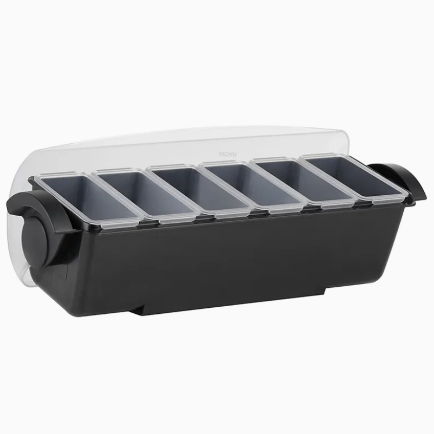 Plastic Bin Food Container 2.85L Storage for Bar