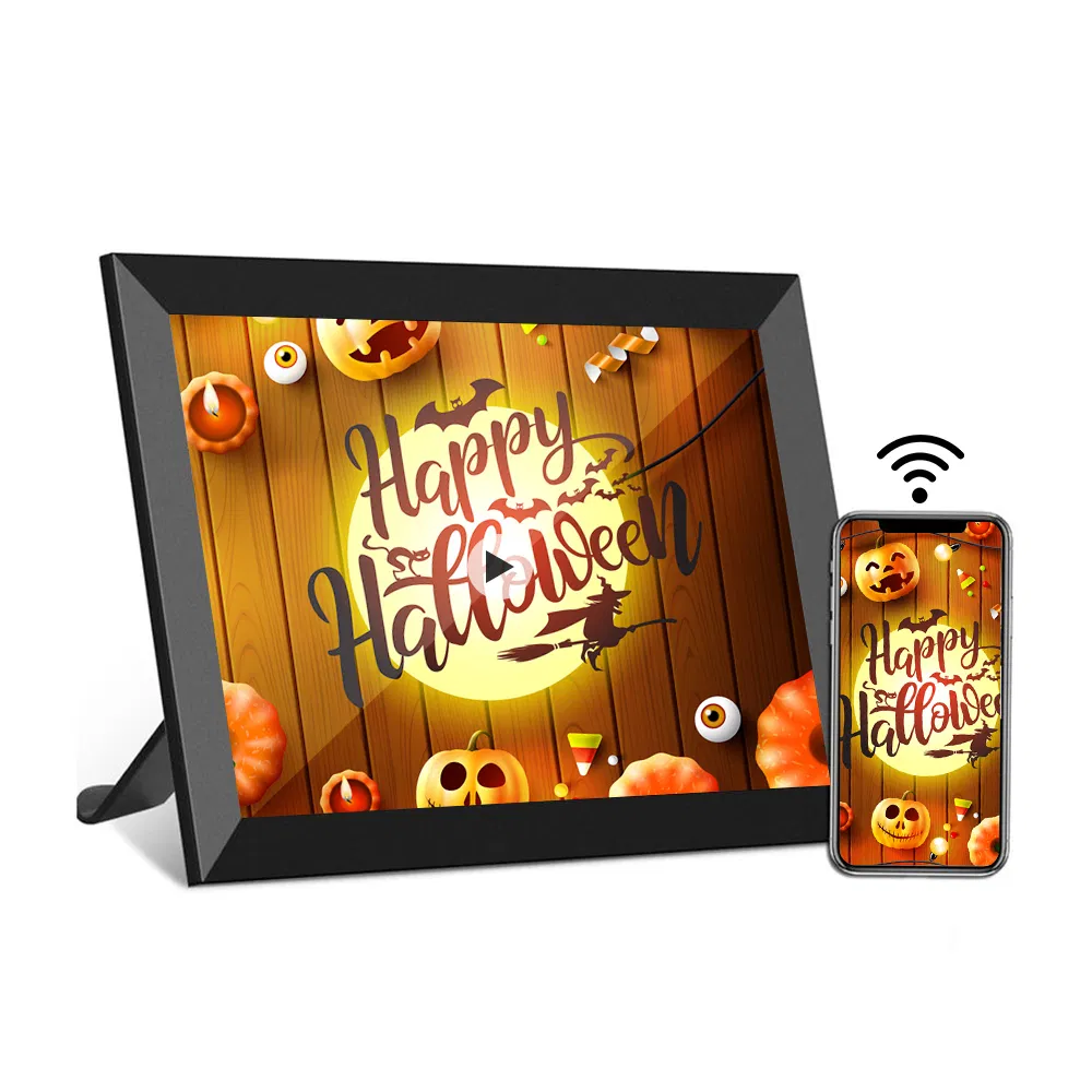 Touch Screen New Present Download Battery Acrylic Music Video Digital Photo Frame