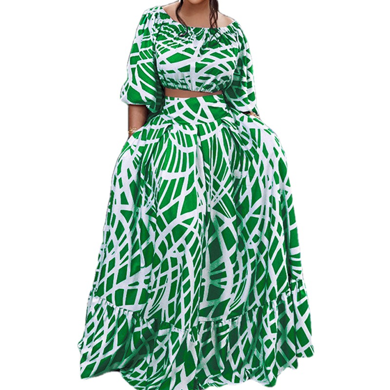 Комплект женский весенний топ длинный рукав и юбка