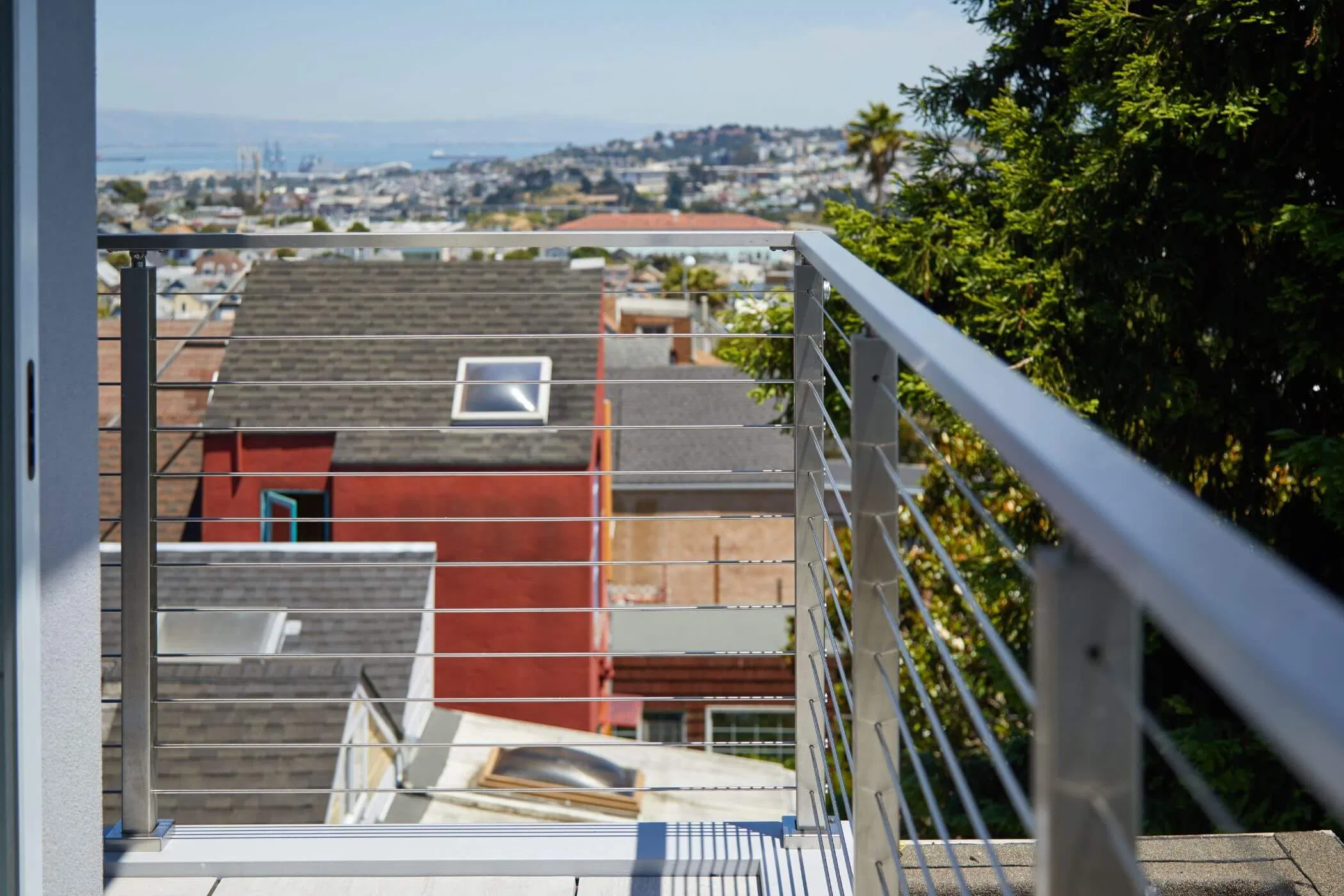 Exterior Design 316 Stainless Steel Rod Balustrade for Deck/Terrace/Balcony Use