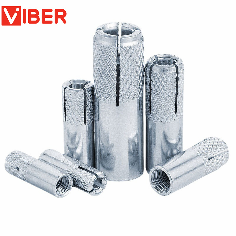 Premium Galvanized Carbon Drop-in Anchor with Durable Stainless Steel Bolts