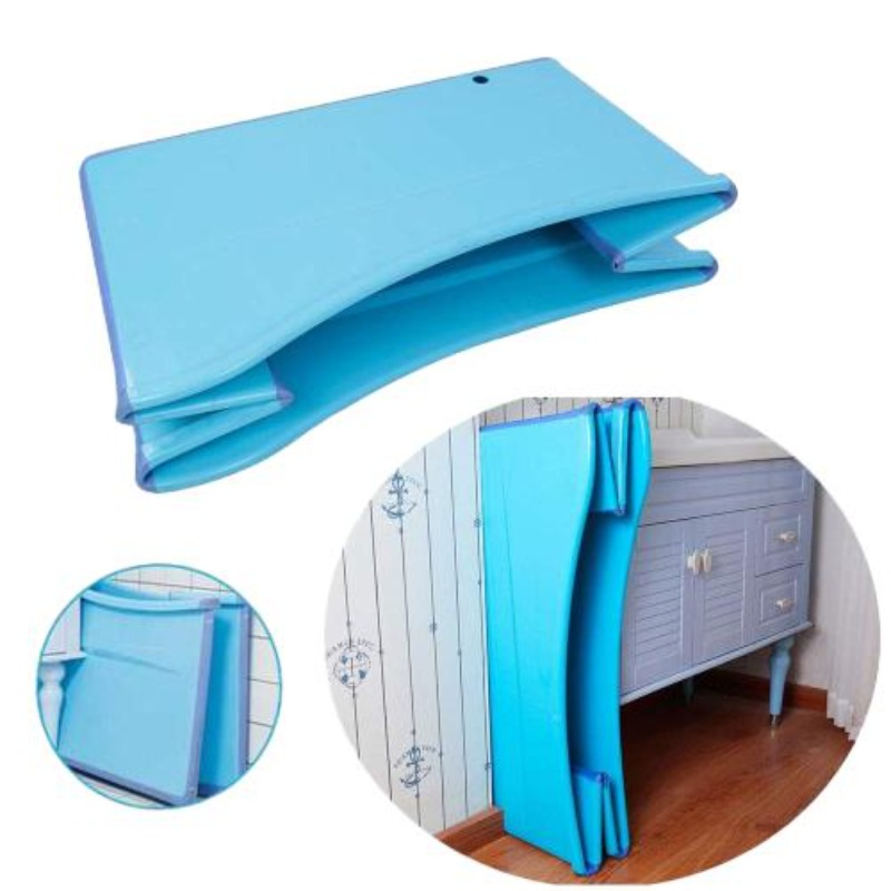 Foldable Bathtub Extra Long Bathing Tub Eco-Friendly Safe Material Children Bath Tub