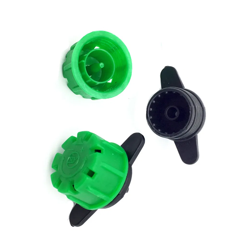 Large Eight-Hole Green Drip Head Irrigation Watering Micro-Spray Head Can Be Disassembled to Freely Adjust The Flow Size of The Micro-Nozzle
