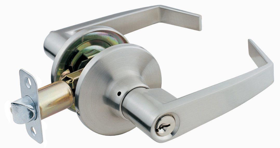 Cylindrical Handle Lock 58101 Entry Zinc Alloy Lever Door Lock
