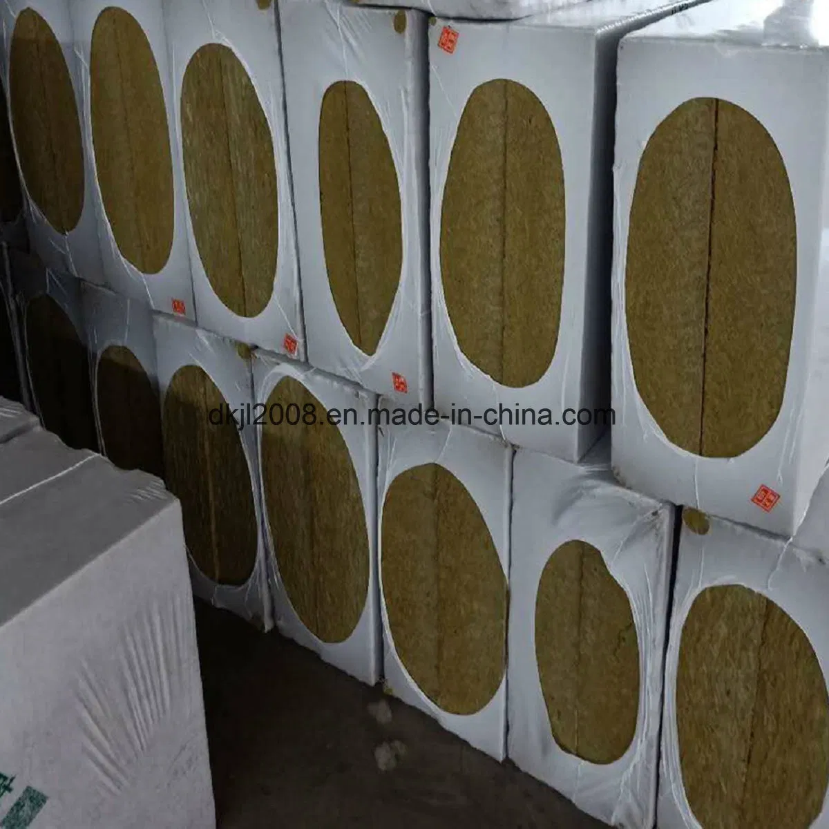 Waterproof Insulation Material Thermal Rockwool Insulation for Pipe