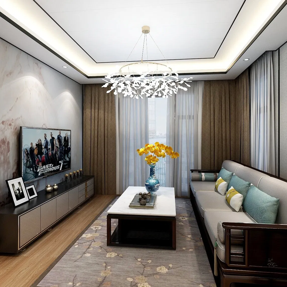 PVC Ceiling Wall Pannelling Interior Decorative PVC Wall Panels