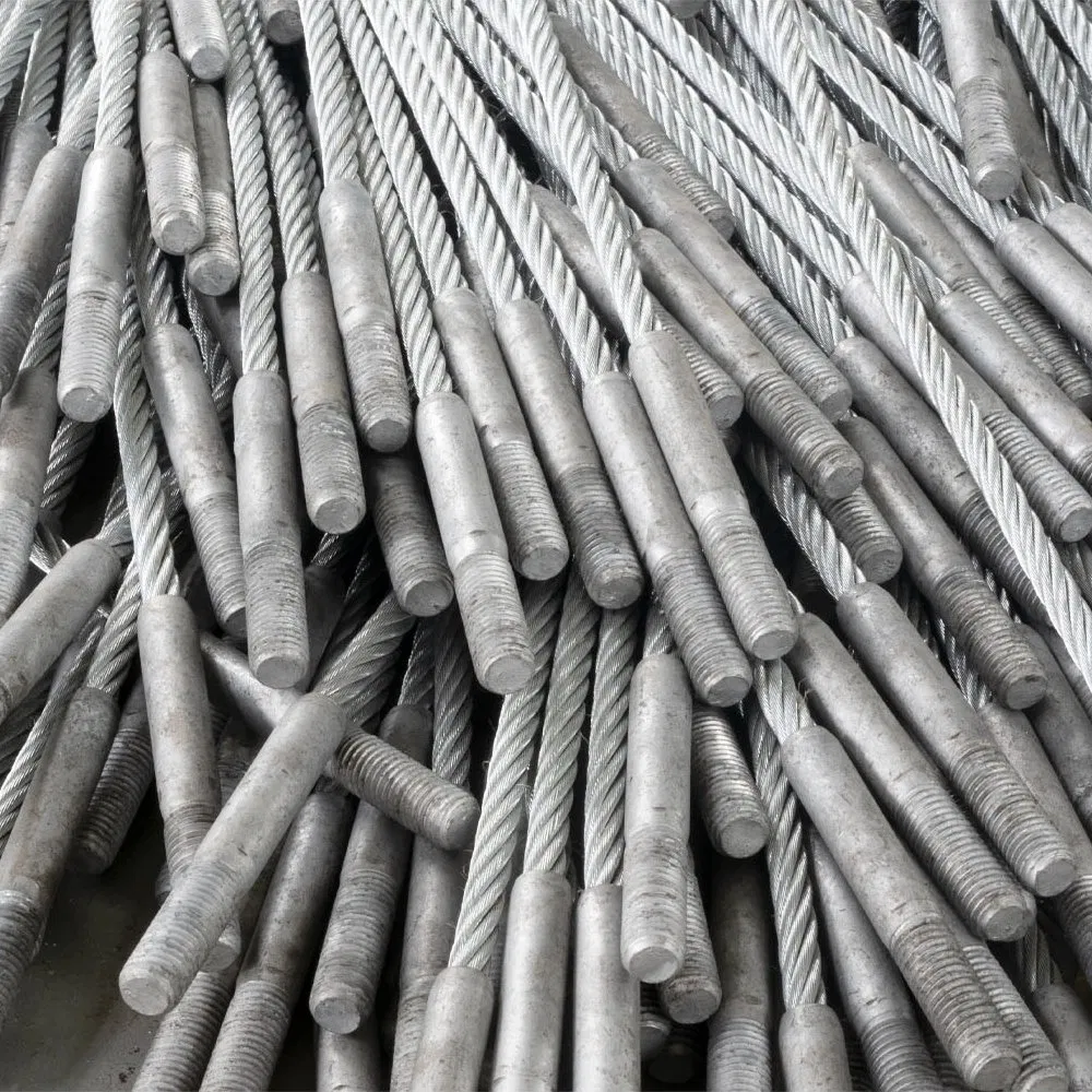 Bridge Safe Fence 7X19 Galvanized Steel Wire Rope for Road Traffice Safe