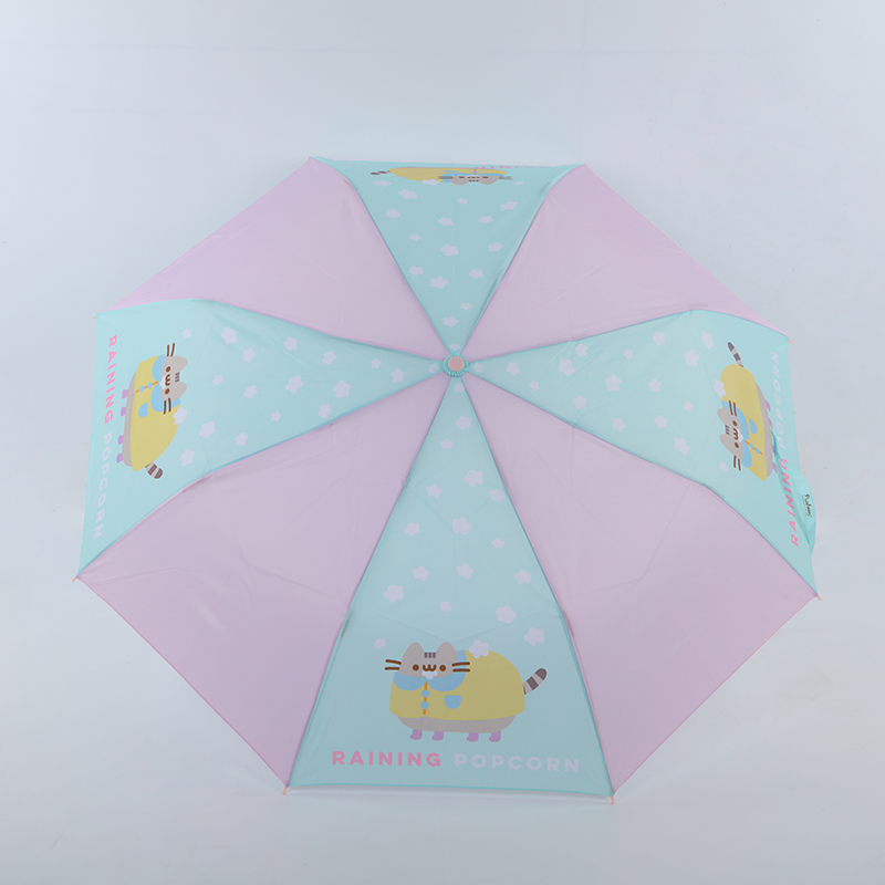 Двухцветный складной зонт Fiber Rob