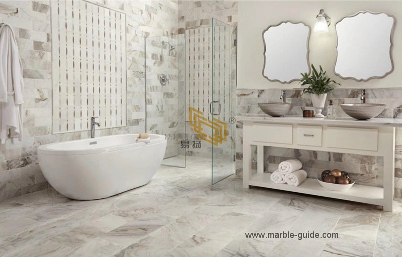 Glorious White Marble Tiles for Flooring/Wall Decoration/Bathroom/Kitchen/Countertop Marble Slabs