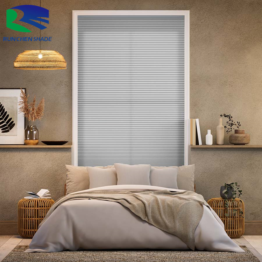 Customized Large Scale Smart Vertical Honeycomb Blinds for Window Sun Shade