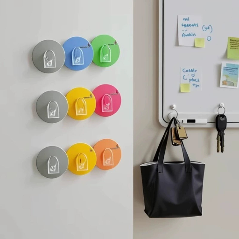 Non-Residue Sticky Hooks for Clothes and Towel Organization