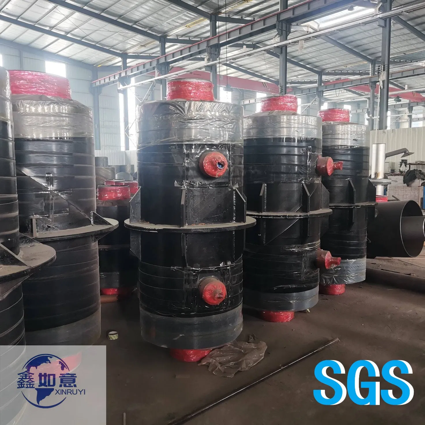 Thermal Insulation Polyurethane Heat Preservation Big Diameter SSAW Steel Pipe Underground for Heating System