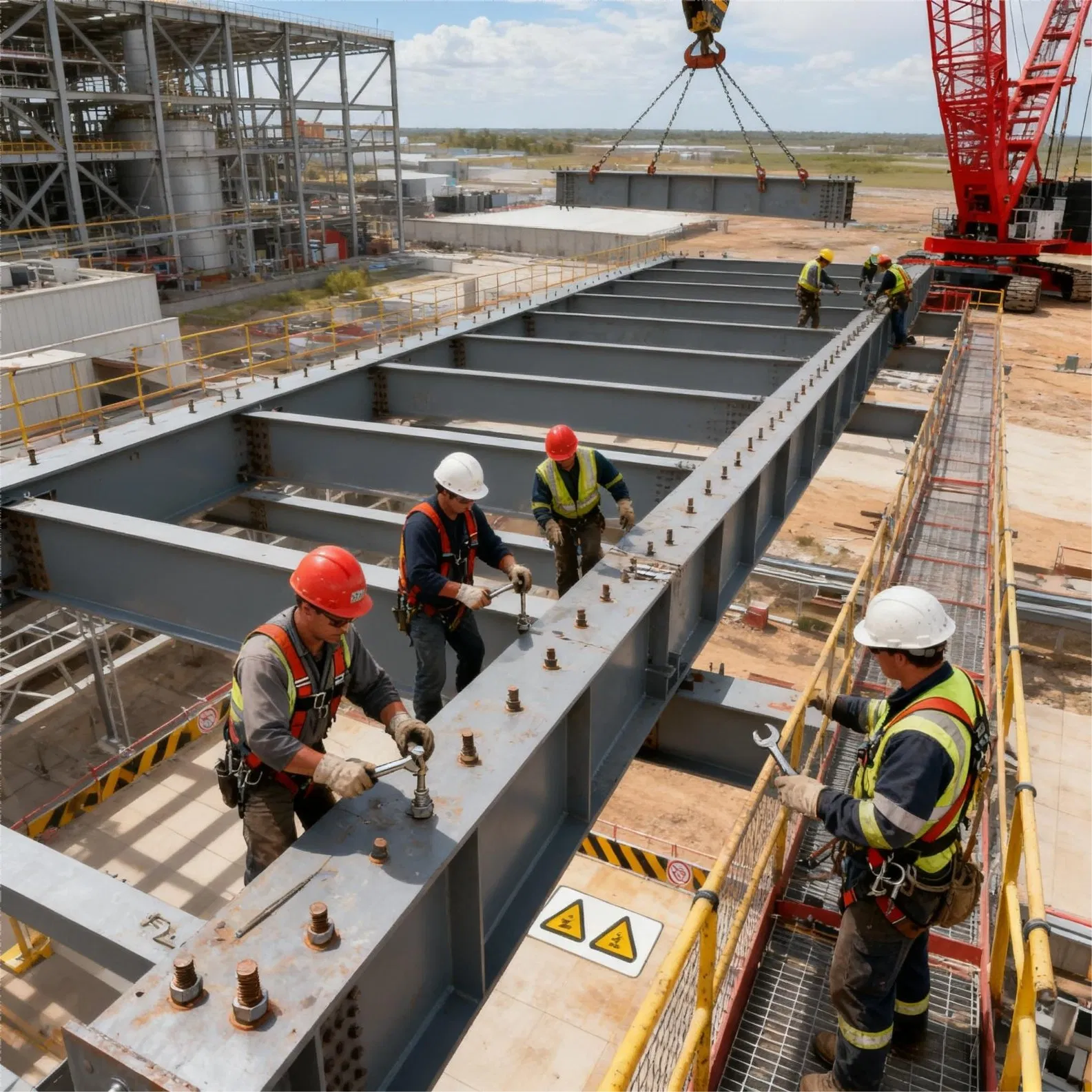 Large Span Prefabricated Steel Warehouse Building for Logistics Storage