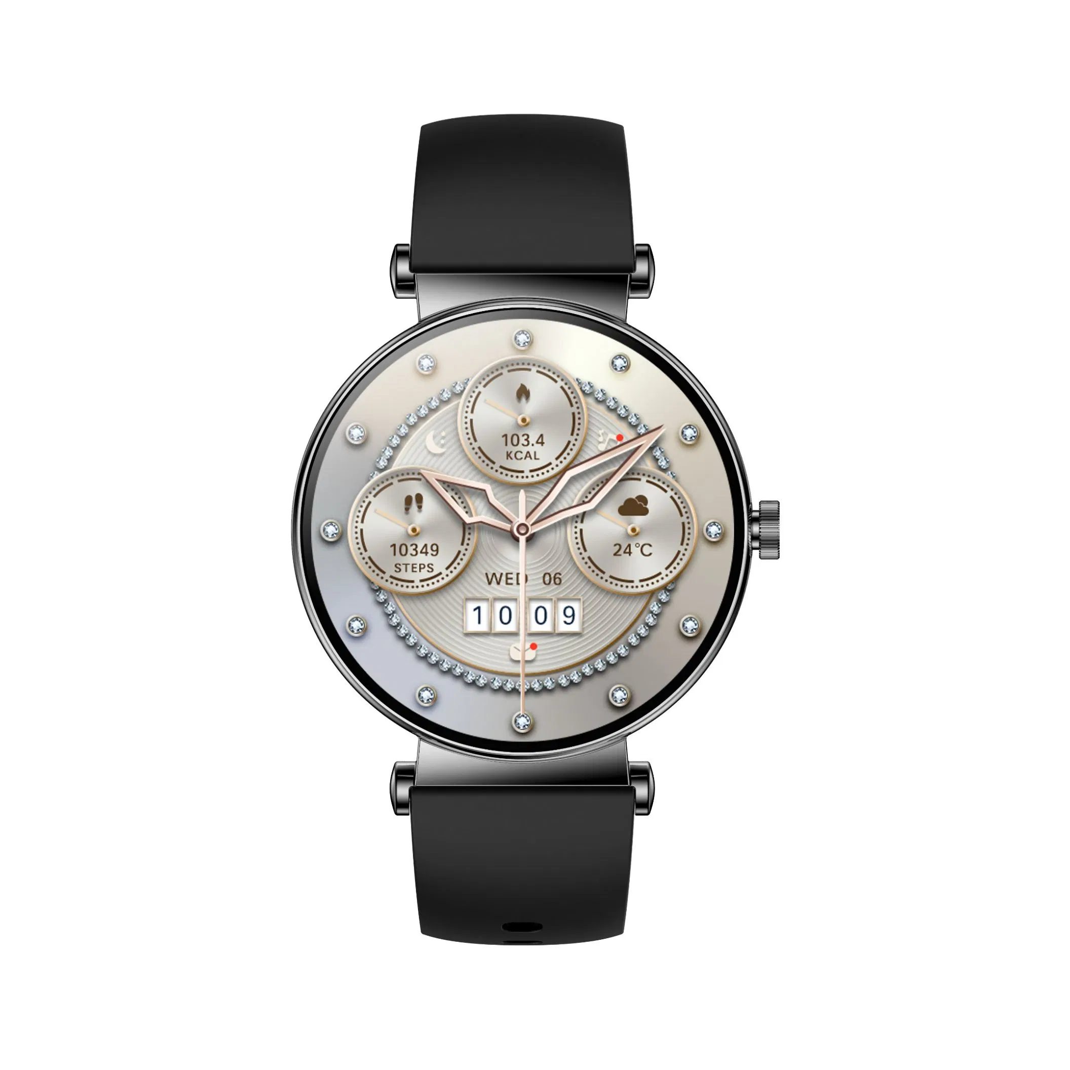 High Quality Skin - Friendly Material Smart Watch for Convenient Information Retrieval