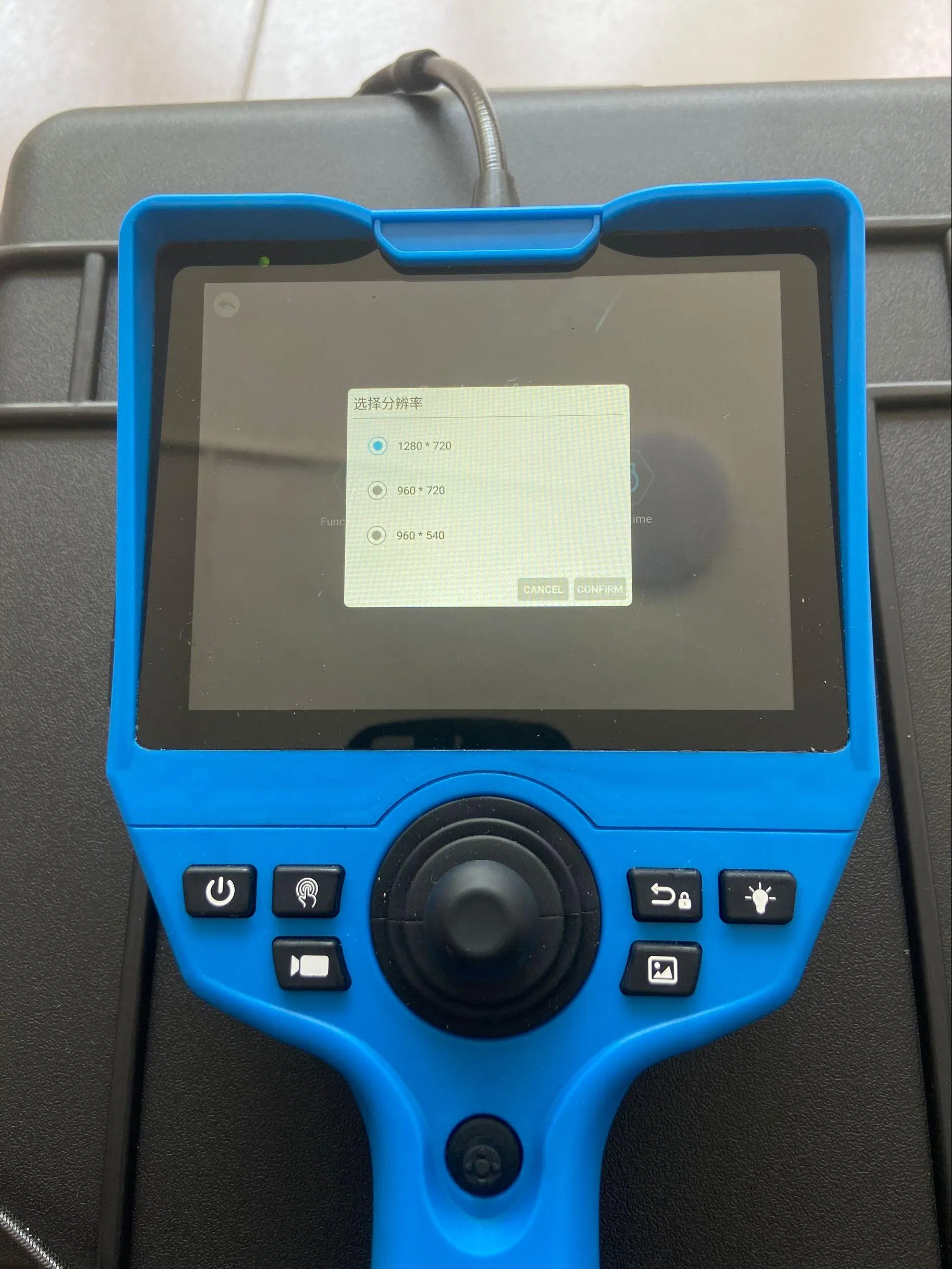 Industrial Videoscope with 2.8mm Camera Lens, 1.5 Meter Length, Joystick 360