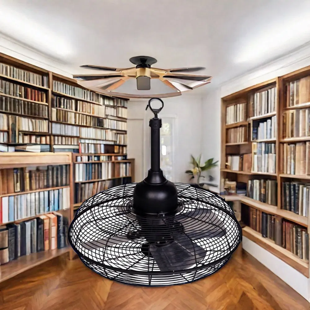 Промышленный подвесной вентилятор 16 дюймов, металлический