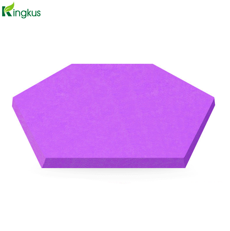 Anti-Fire Pet Polyester Fiber Decorative Acoustic Wall Panel