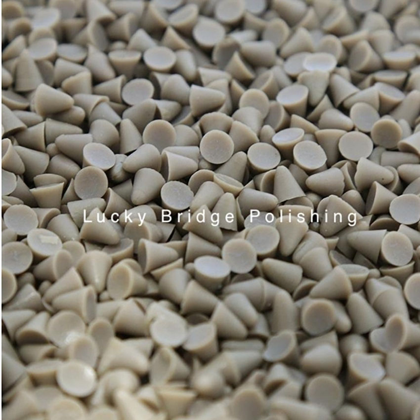 Heavy-Duty Cutting Plastic Polishing Media Resin Finishing Media