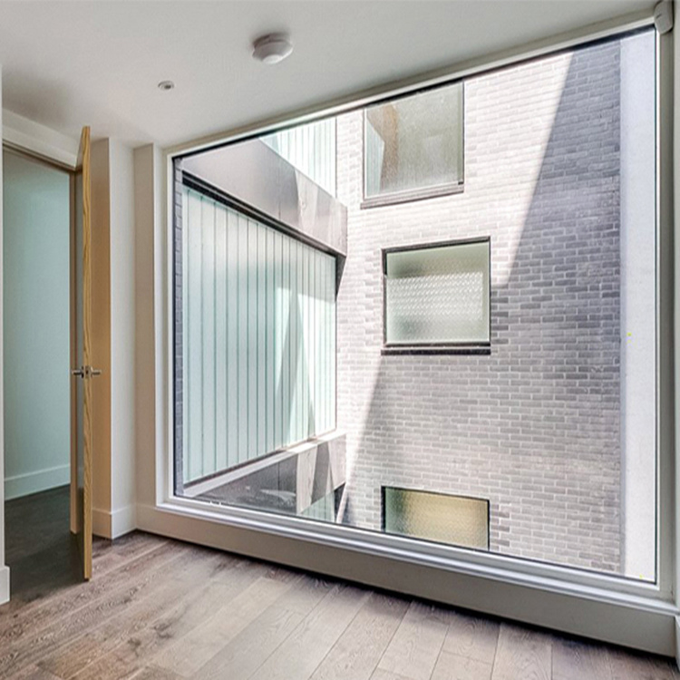 Competitive Steel Window Fixing Plastic Type Black Steel Fixed Windows Fast Delivery Superhouse Fixed Window