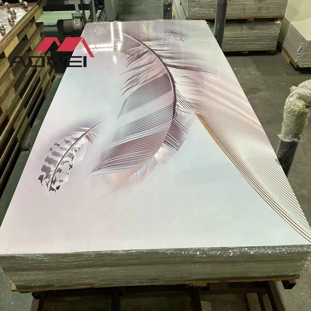 3D Printing PVC Marble Wall Panel for Modern Interiors