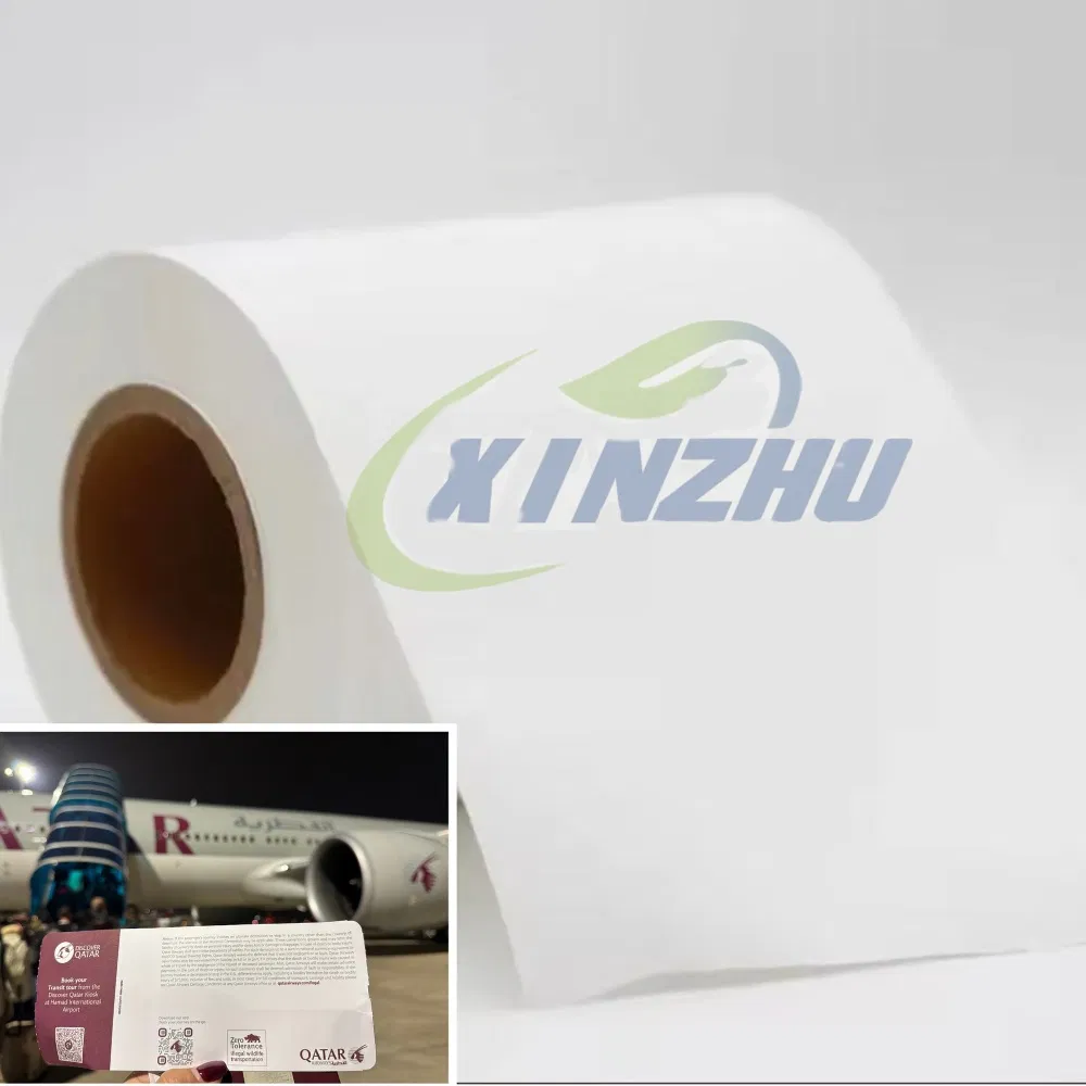 Wholesale Thermal Jumbo Cardboard Paper for Airline Boarding Pass