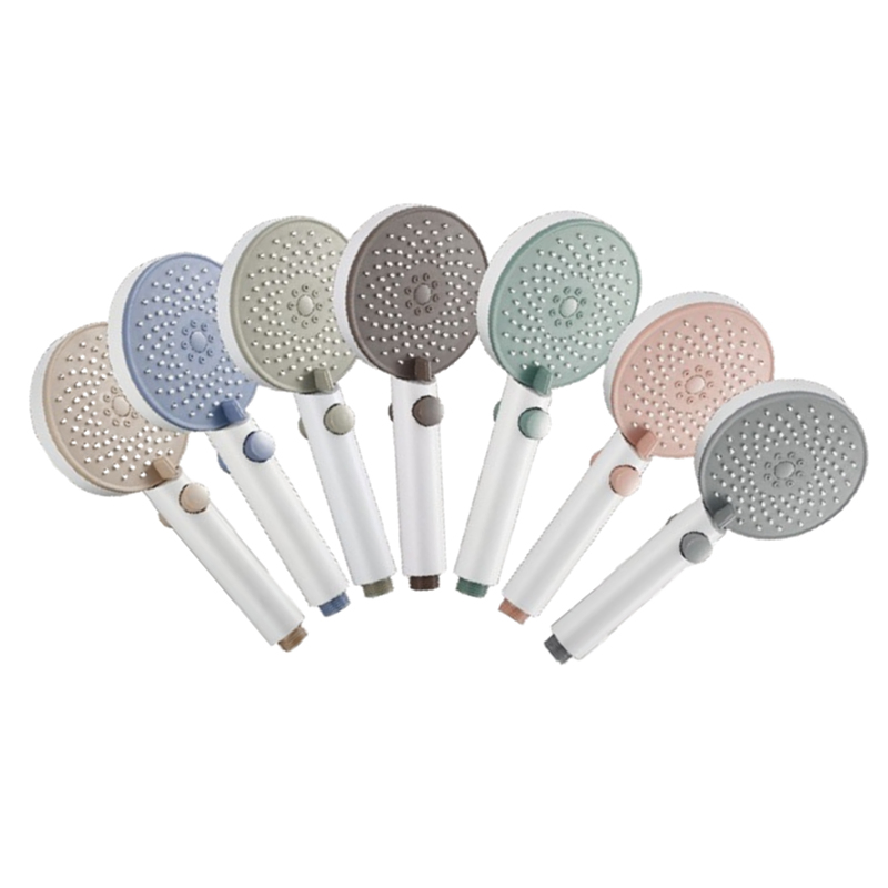 Luxury Faucet Filtered Shower Head Set High Pressure CAS Compliance Pause Function Silicone Bath Shower