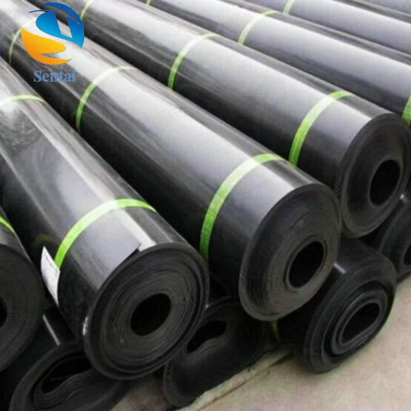 American Standard Geosynthetic Film Manufacturer High-Density Polyethylene HDPE Geosynthetic Film 0.5-3mm Black Waterproof Film